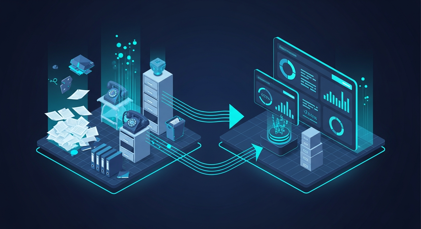 Digital transformation visualization